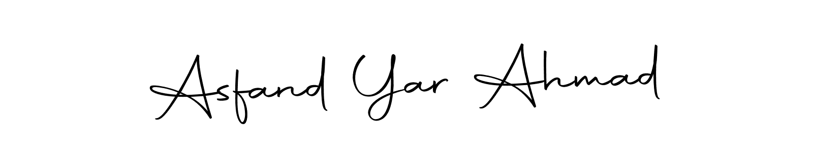 Design your own signature with our free online signature maker. With this signature software, you can create a handwritten (Autography-DOLnW) signature for name Asfand Yar Ahmad. Asfand Yar Ahmad signature style 10 images and pictures png