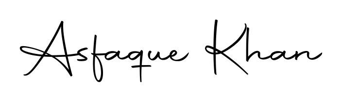 Make a beautiful signature design for name Asfaque Khan. Use this online signature maker to create a handwritten signature for free. Asfaque Khan signature style 10 images and pictures png