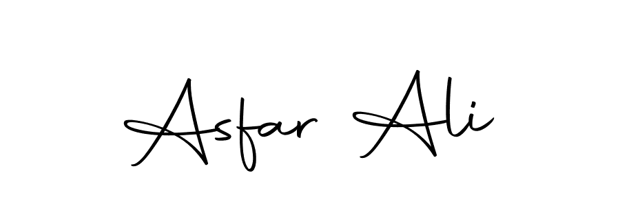 Create a beautiful signature design for name Asfar Ali. With this signature (Autography-DOLnW) fonts, you can make a handwritten signature for free. Asfar Ali signature style 10 images and pictures png