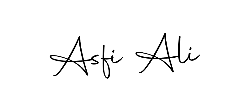 Similarly Autography-DOLnW is the best handwritten signature design. Signature creator online .You can use it as an online autograph creator for name Asfi Ali. Asfi Ali signature style 10 images and pictures png