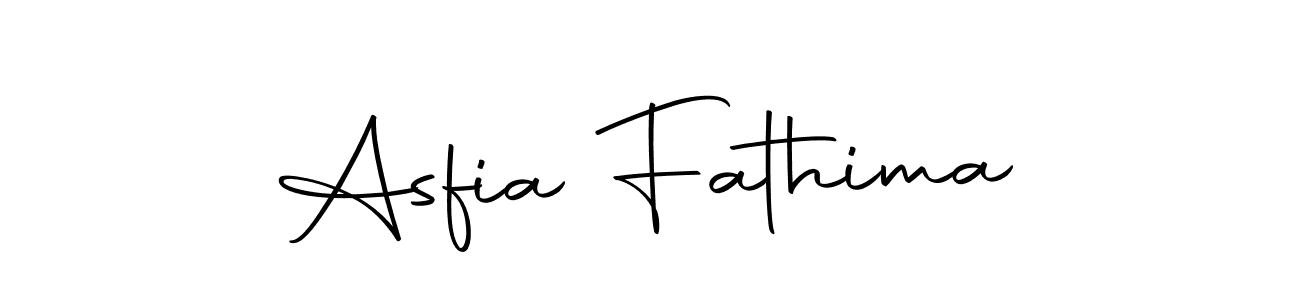 Design your own signature with our free online signature maker. With this signature software, you can create a handwritten (Autography-DOLnW) signature for name Asfia Fathima. Asfia Fathima signature style 10 images and pictures png