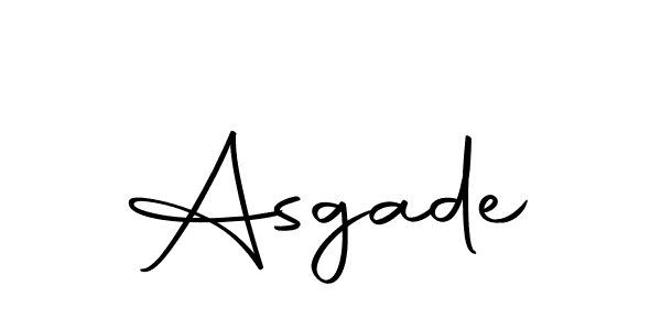 You can use this online signature creator to create a handwritten signature for the name Asgade. This is the best online autograph maker. Asgade signature style 10 images and pictures png