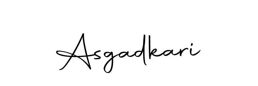 The best way (Autography-DOLnW) to make a short signature is to pick only two or three words in your name. The name Asgadkari include a total of six letters. For converting this name. Asgadkari signature style 10 images and pictures png