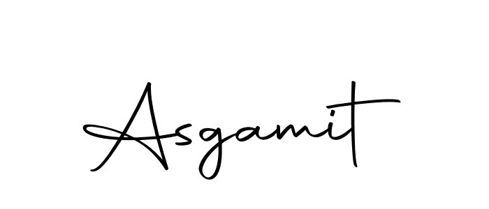 Create a beautiful signature design for name Asgamit. With this signature (Autography-DOLnW) fonts, you can make a handwritten signature for free. Asgamit signature style 10 images and pictures png