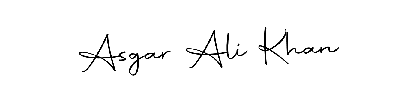 You should practise on your own different ways (Autography-DOLnW) to write your name (Asgar Ali Khan) in signature. don't let someone else do it for you. Asgar Ali Khan signature style 10 images and pictures png