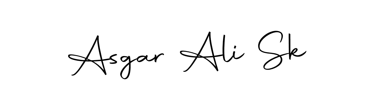 Here are the top 10 professional signature styles for the name Asgar Ali Sk. These are the best autograph styles you can use for your name. Asgar Ali Sk signature style 10 images and pictures png