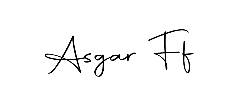 Create a beautiful signature design for name Asgar Ff. With this signature (Autography-DOLnW) fonts, you can make a handwritten signature for free. Asgar Ff signature style 10 images and pictures png