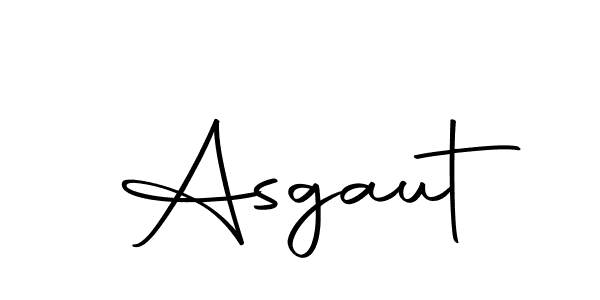 Design your own signature with our free online signature maker. With this signature software, you can create a handwritten (Autography-DOLnW) signature for name Asgaut. Asgaut signature style 10 images and pictures png