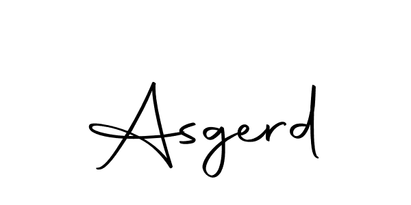 How to make Asgerd signature? Autography-DOLnW is a professional autograph style. Create handwritten signature for Asgerd name. Asgerd signature style 10 images and pictures png