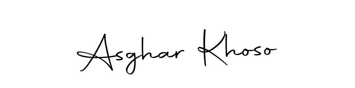 Make a beautiful signature design for name Asghar Khoso. With this signature (Autography-DOLnW) style, you can create a handwritten signature for free. Asghar Khoso signature style 10 images and pictures png