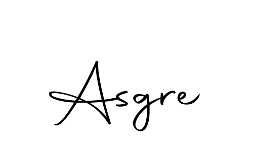 Design your own signature with our free online signature maker. With this signature software, you can create a handwritten (Autography-DOLnW) signature for name Asgre. Asgre signature style 10 images and pictures png