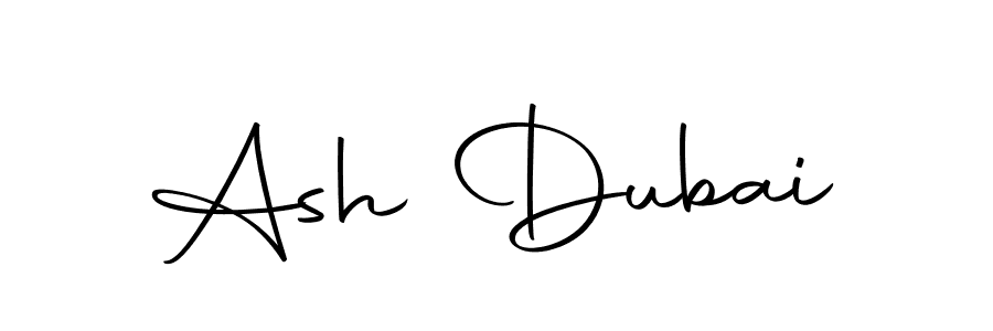 Create a beautiful signature design for name Ash Dubai. With this signature (Autography-DOLnW) fonts, you can make a handwritten signature for free. Ash Dubai signature style 10 images and pictures png