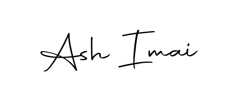 How to make Ash Imai name signature. Use Autography-DOLnW style for creating short signs online. This is the latest handwritten sign. Ash Imai signature style 10 images and pictures png