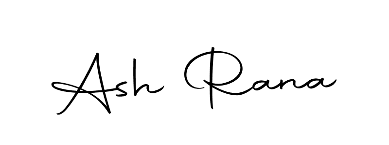 Ash Rana stylish signature style. Best Handwritten Sign (Autography-DOLnW) for my name. Handwritten Signature Collection Ideas for my name Ash Rana. Ash Rana signature style 10 images and pictures png
