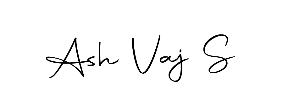 if you are searching for the best signature style for your name Ash Vaj S. so please give up your signature search. here we have designed multiple signature styles  using Autography-DOLnW. Ash Vaj S signature style 10 images and pictures png