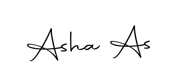 How to make Asha As name signature. Use Autography-DOLnW style for creating short signs online. This is the latest handwritten sign. Asha As signature style 10 images and pictures png