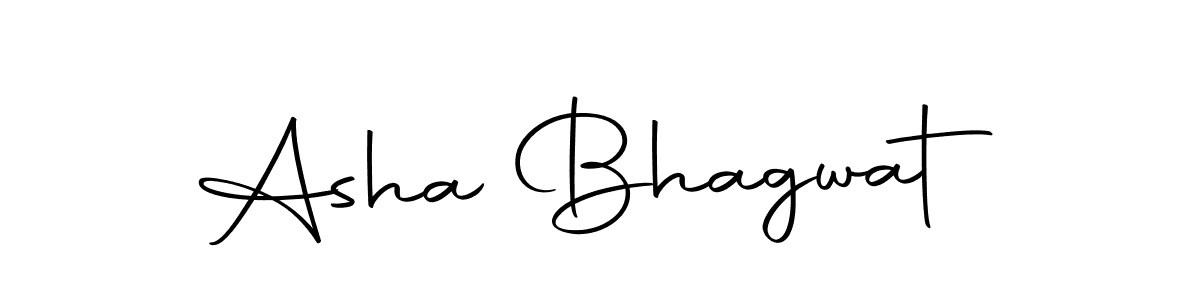 How to make Asha Bhagwat name signature. Use Autography-DOLnW style for creating short signs online. This is the latest handwritten sign. Asha Bhagwat signature style 10 images and pictures png