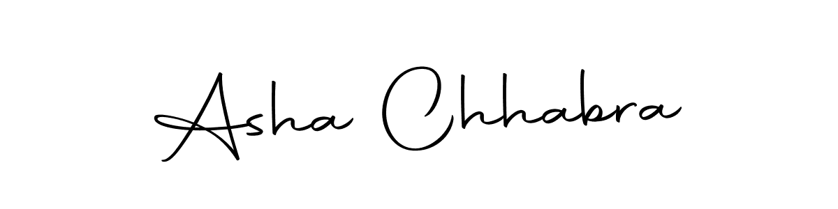 How to make Asha Chhabra signature? Autography-DOLnW is a professional autograph style. Create handwritten signature for Asha Chhabra name. Asha Chhabra signature style 10 images and pictures png