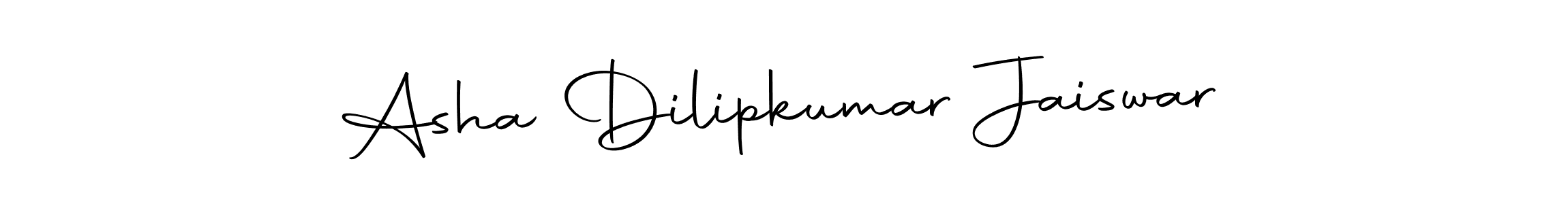 Asha Dilipkumar Jaiswar stylish signature style. Best Handwritten Sign (Autography-DOLnW) for my name. Handwritten Signature Collection Ideas for my name Asha Dilipkumar Jaiswar. Asha Dilipkumar Jaiswar signature style 10 images and pictures png