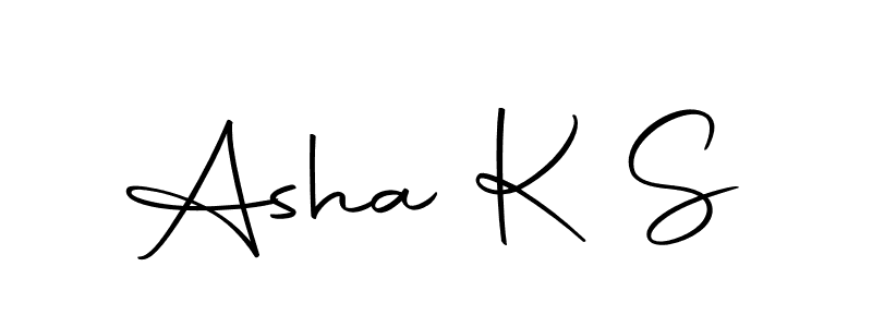 if you are searching for the best signature style for your name Asha K S. so please give up your signature search. here we have designed multiple signature styles  using Autography-DOLnW. Asha K S signature style 10 images and pictures png