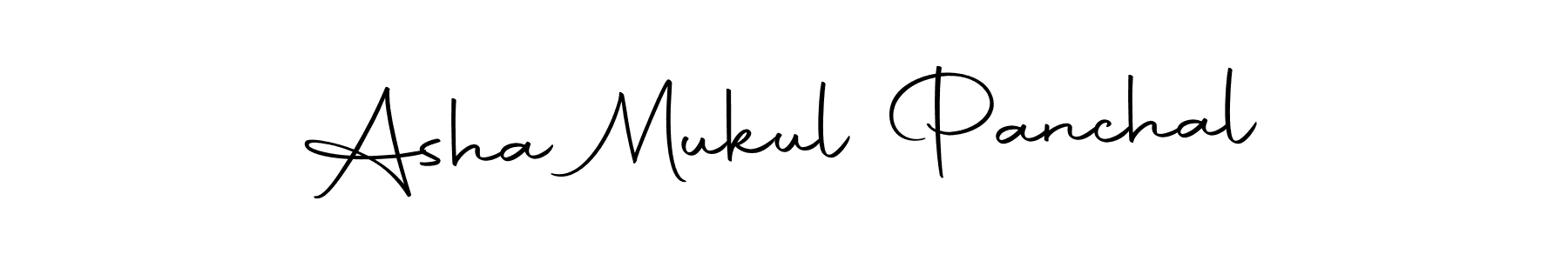 It looks lik you need a new signature style for name Asha Mukul Panchal. Design unique handwritten (Autography-DOLnW) signature with our free signature maker in just a few clicks. Asha Mukul Panchal signature style 10 images and pictures png