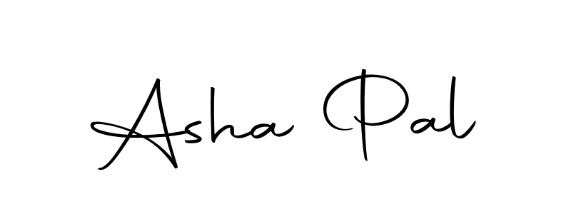 Use a signature maker to create a handwritten signature online. With this signature software, you can design (Autography-DOLnW) your own signature for name Asha Pal. Asha Pal signature style 10 images and pictures png
