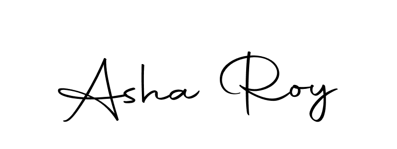 Design your own signature with our free online signature maker. With this signature software, you can create a handwritten (Autography-DOLnW) signature for name Asha Roy. Asha Roy signature style 10 images and pictures png