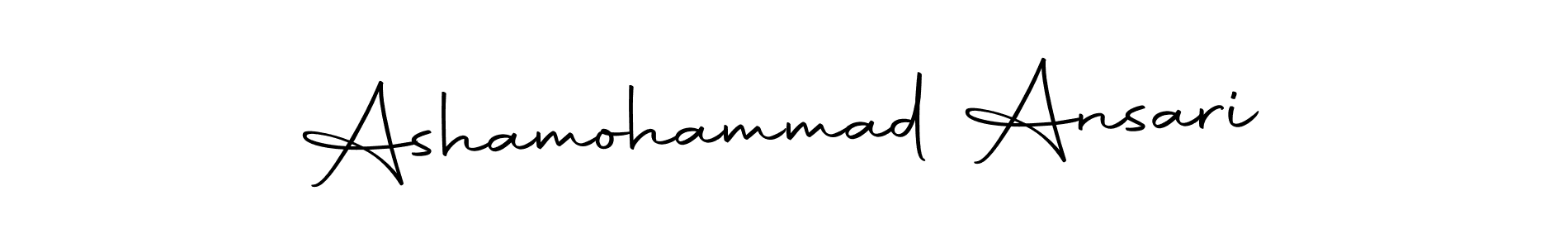 You should practise on your own different ways (Autography-DOLnW) to write your name (Ashamohammad Ansari) in signature. don't let someone else do it for you. Ashamohammad Ansari signature style 10 images and pictures png