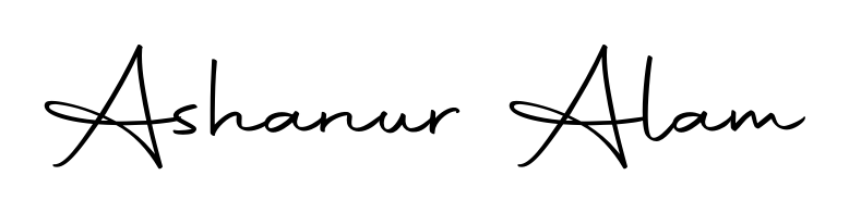 An effortless, minimalist signature concept for Ashanur Alam using Autography-DOLnW design. Clean lines that look great on any document. Ashanur Alam signature style 10 images and pictures png