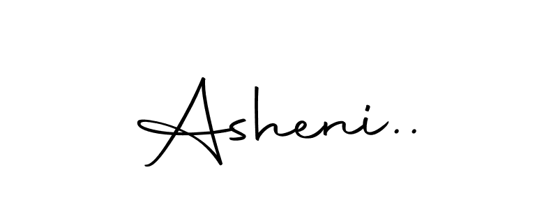 Create a beautiful signature design for name Asheni... With this signature (Autography-DOLnW) fonts, you can make a handwritten signature for free. Asheni.. signature style 10 images and pictures png