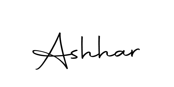 Ashhar stylish signature style. Best Handwritten Sign (Autography-DOLnW) for my name. Handwritten Signature Collection Ideas for my name Ashhar. Ashhar signature style 10 images and pictures png