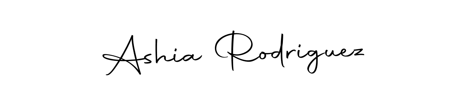 Design your own signature with our free online signature maker. With this signature software, you can create a handwritten (Autography-DOLnW) signature for name Ashia Rodriguez. Ashia Rodriguez signature style 10 images and pictures png