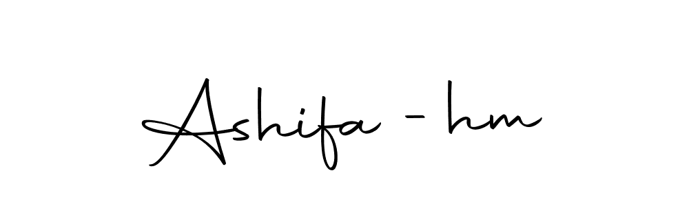 Make a short Ashifa -hm signature style. Manage your documents anywhere anytime using Autography-DOLnW. Create and add eSignatures, submit forms, share and send files easily. Ashifa -hm signature style 10 images and pictures png