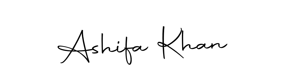 Make a beautiful signature design for name Ashifa Khan. Use this online signature maker to create a handwritten signature for free. Ashifa Khan signature style 10 images and pictures png