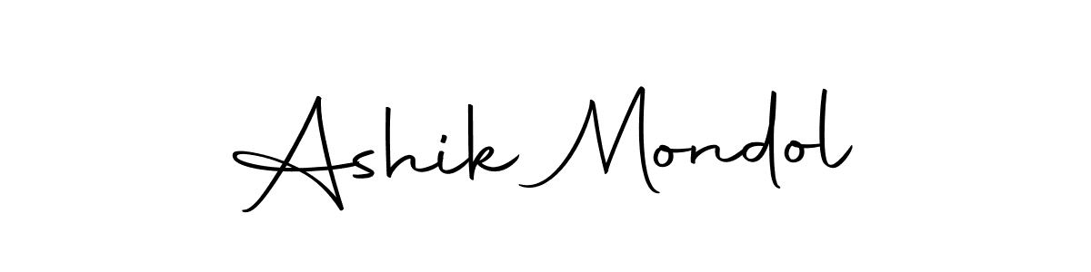 Make a beautiful signature design for name Ashik Mondol. With this signature (Autography-DOLnW) style, you can create a handwritten signature for free. Ashik Mondol signature style 10 images and pictures png
