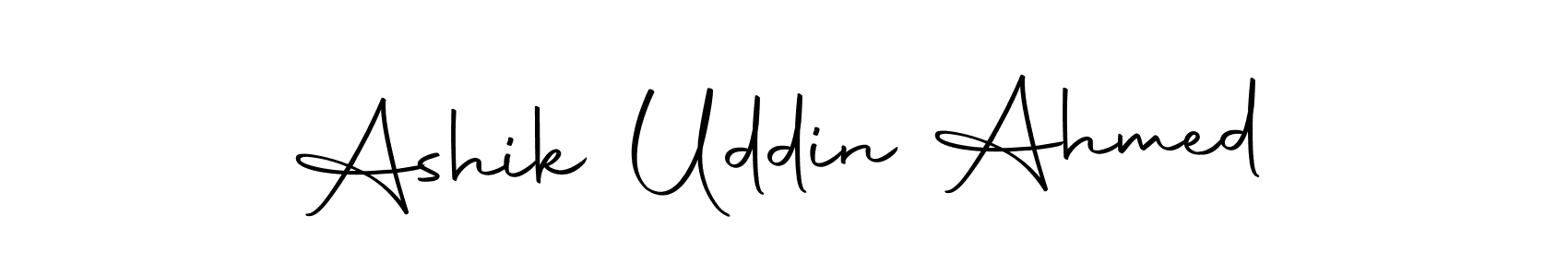 if you are searching for the best signature style for your name Ashik Uddin Ahmed. so please give up your signature search. here we have designed multiple signature styles  using Autography-DOLnW. Ashik Uddin Ahmed signature style 10 images and pictures png