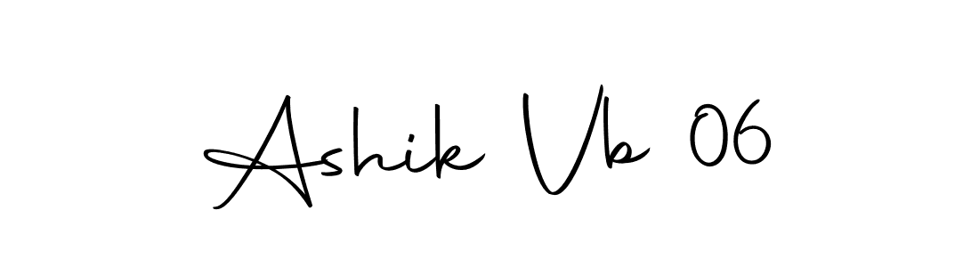 Ashik Vb 06 stylish signature style. Best Handwritten Sign (Autography-DOLnW) for my name. Handwritten Signature Collection Ideas for my name Ashik Vb 06. Ashik Vb 06 signature style 10 images and pictures png