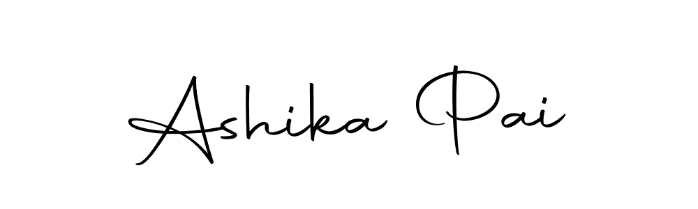 Make a beautiful signature design for name Ashika Pai. With this signature (Autography-DOLnW) style, you can create a handwritten signature for free. Ashika Pai signature style 10 images and pictures png