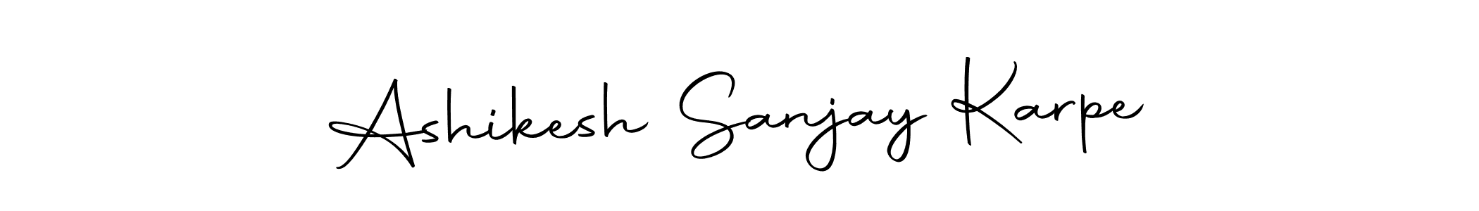 Once you've used our free online signature maker to create your best signature Autography-DOLnW style, it's time to enjoy all of the benefits that Ashikesh Sanjay Karpe name signing documents. Ashikesh Sanjay Karpe signature style 10 images and pictures png