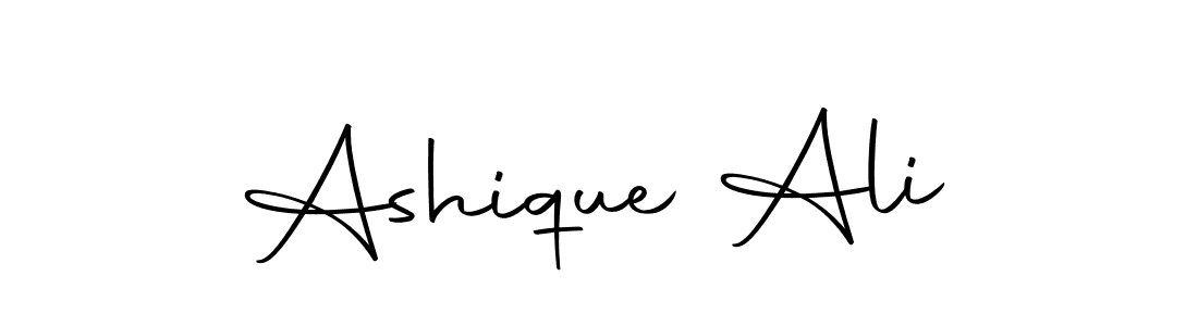 Use a signature maker to create a handwritten signature online. With this signature software, you can design (Autography-DOLnW) your own signature for name Ashique Ali. Ashique Ali signature style 10 images and pictures png