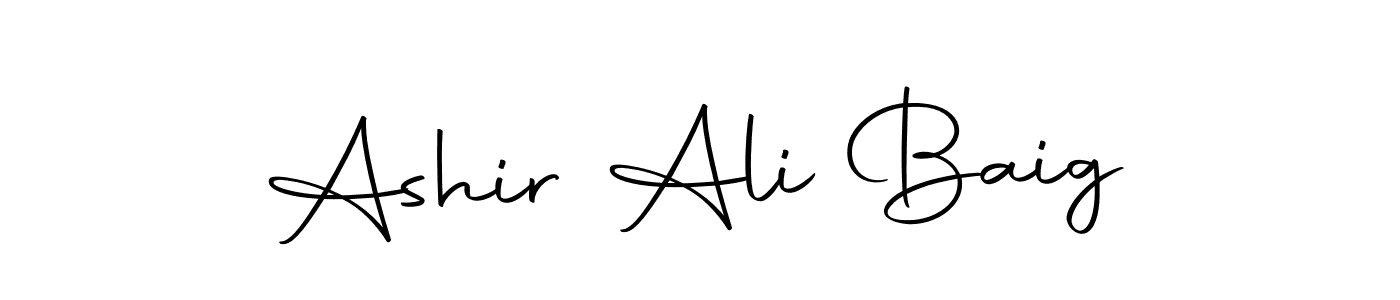 Make a beautiful signature design for name Ashir Ali Baig. Use this online signature maker to create a handwritten signature for free. Ashir Ali Baig signature style 10 images and pictures png