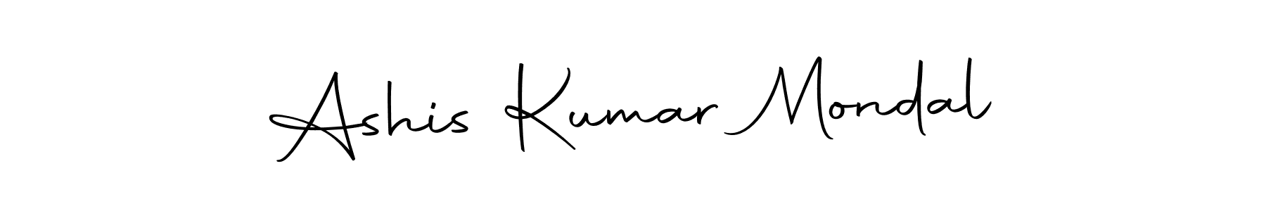 Make a beautiful signature design for name Ashis Kumar Mondal. With this signature (Autography-DOLnW) style, you can create a handwritten signature for free. Ashis Kumar Mondal signature style 10 images and pictures png