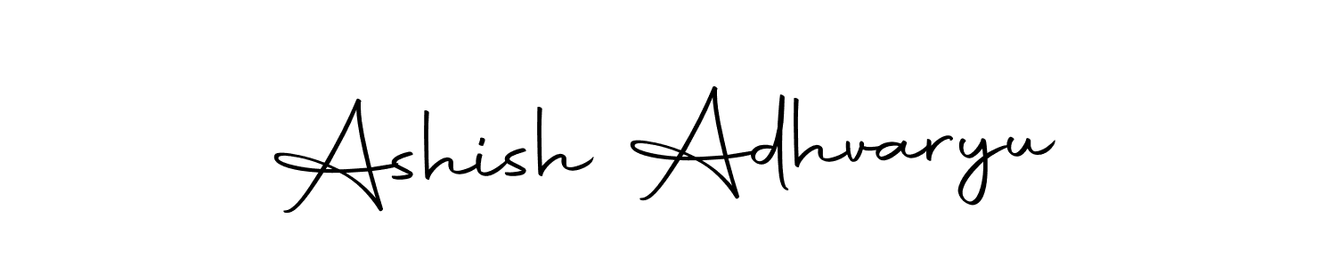 How to Draw Ashish Adhvaryu signature style? Autography-DOLnW is a latest design signature styles for name Ashish Adhvaryu. Ashish Adhvaryu signature style 10 images and pictures png