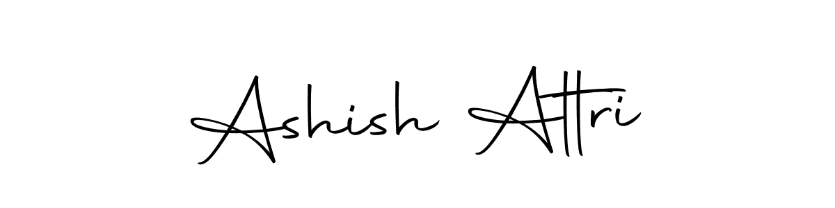Design your own signature with our free online signature maker. With this signature software, you can create a handwritten (Autography-DOLnW) signature for name Ashish Attri. Ashish Attri signature style 10 images and pictures png