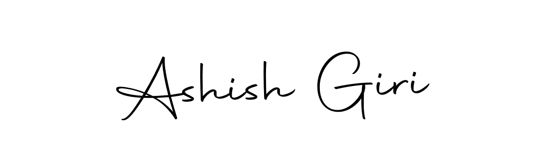 Make a beautiful signature design for name Ashish Giri. With this signature (Autography-DOLnW) style, you can create a handwritten signature for free. Ashish Giri signature style 10 images and pictures png