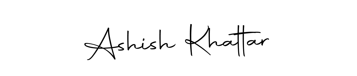 Ashish Khattar stylish signature style. Best Handwritten Sign (Autography-DOLnW) for my name. Handwritten Signature Collection Ideas for my name Ashish Khattar. Ashish Khattar signature style 10 images and pictures png