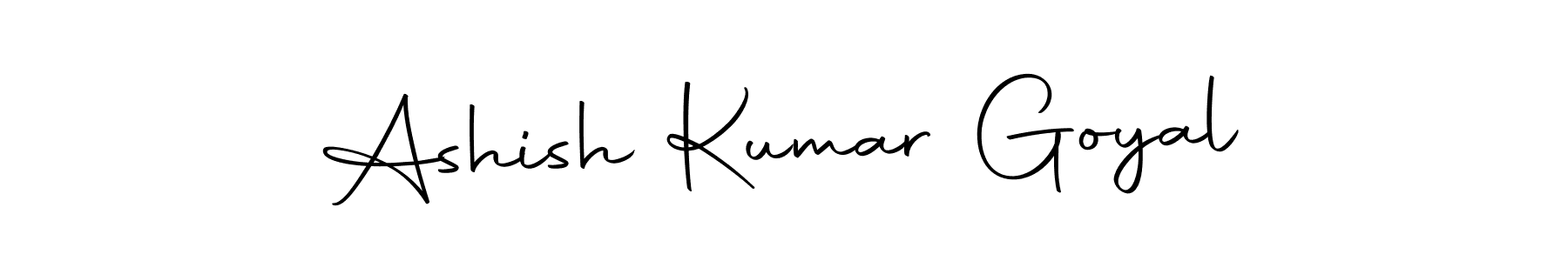 Design your own signature with our free online signature maker. With this signature software, you can create a handwritten (Autography-DOLnW) signature for name Ashish Kumar Goyal. Ashish Kumar Goyal signature style 10 images and pictures png