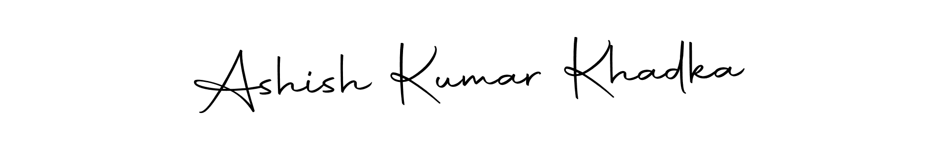 Create a beautiful signature design for name Ashish Kumar Khadka. With this signature (Autography-DOLnW) fonts, you can make a handwritten signature for free. Ashish Kumar Khadka signature style 10 images and pictures png