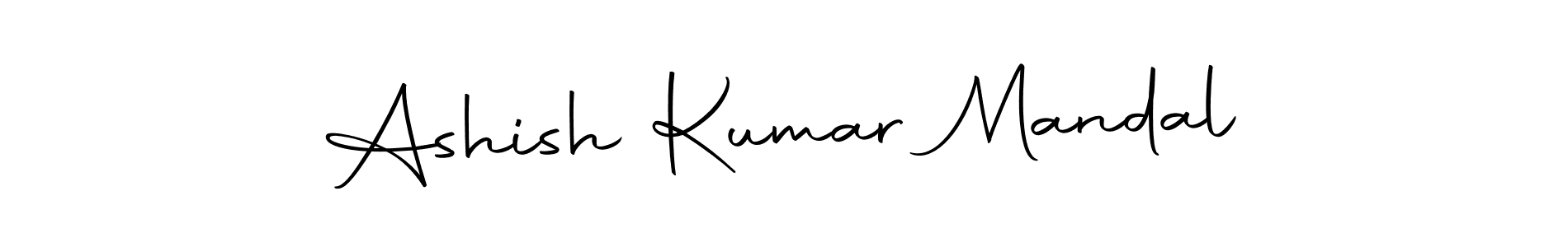 Also we have Ashish Kumar Mandal name is the best signature style. Create professional handwritten signature collection using Autography-DOLnW autograph style. Ashish Kumar Mandal signature style 10 images and pictures png