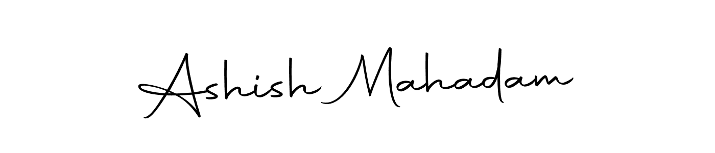 Make a beautiful signature design for name Ashish Mahadam. With this signature (Autography-DOLnW) style, you can create a handwritten signature for free. Ashish Mahadam signature style 10 images and pictures png